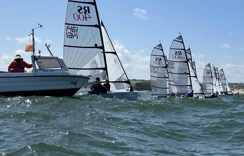 RS400 Northern Championship at Tynemouth photo copyright Ian Davis & Colin Edgar taken at Tynemouth Sailing Club and featuring the RS400 class