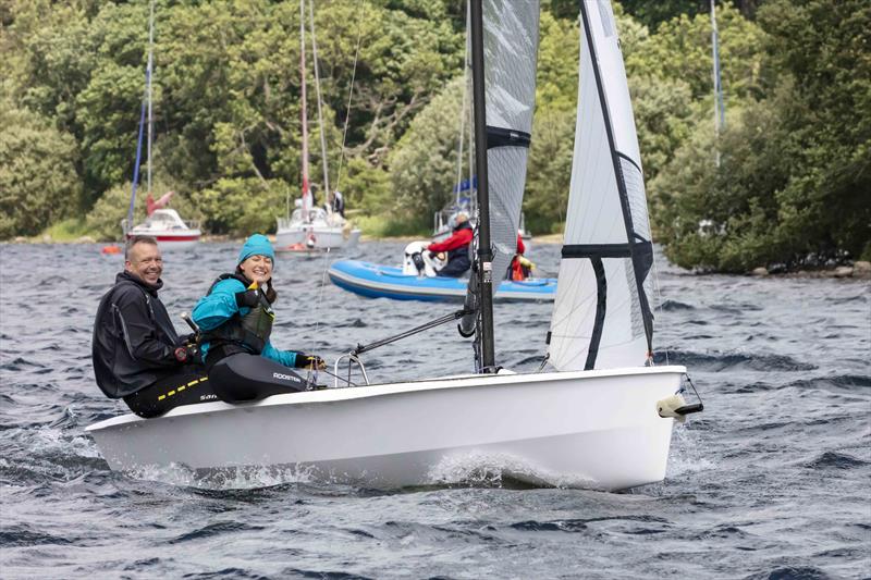 Lord Birkett Trophy 2023 photo copyright Tim Olin / www.olinphoto.co.uk taken at Ullswater Yacht Club and featuring the RS400 class