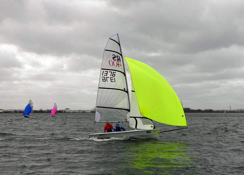 Sam Knight and Chris Bownes photo copyright Paul Stainsby taken at  and featuring the RS400 class