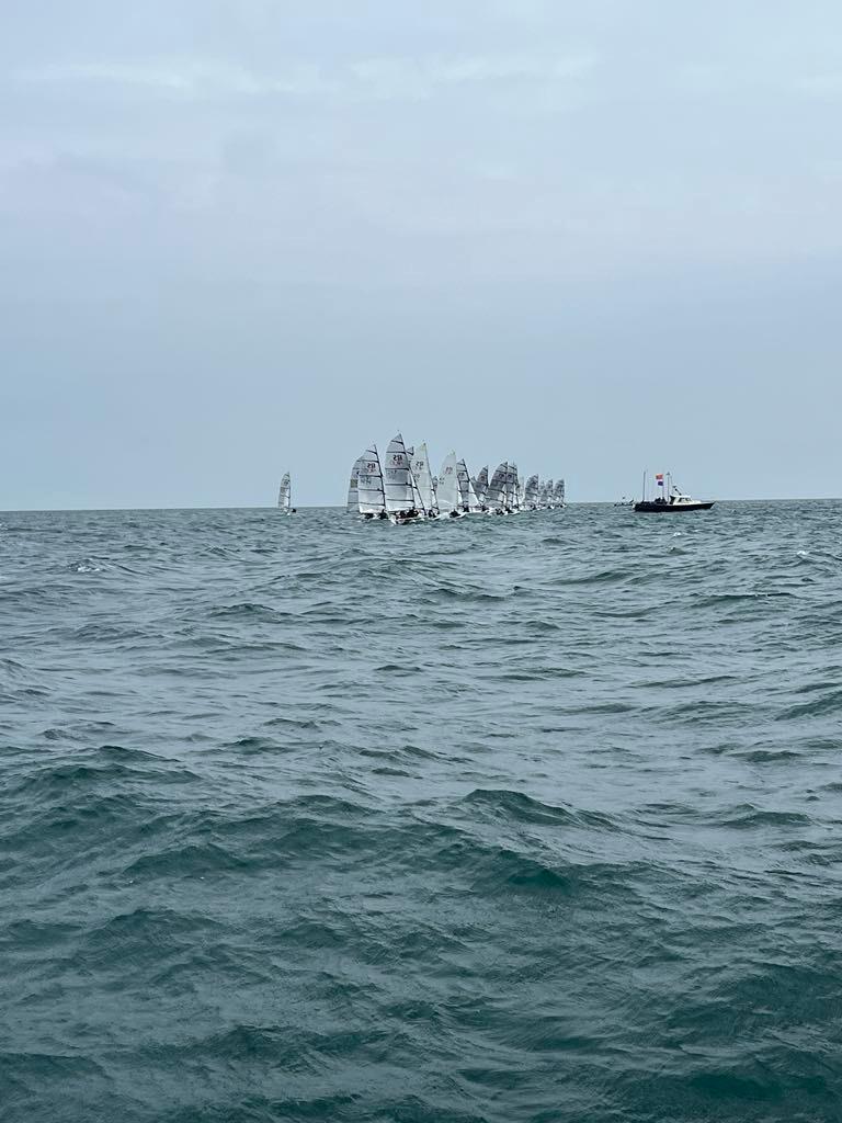 Race 1 starts on Noble Marine RS400 Nationals at Torquay Day 1 photo copyright Hannah @ RTYC taken at Royal Torbay Yacht Club and featuring the RS400 class