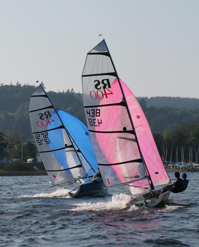 13th Great North Asymmetric Challenge photo copyright William Carruthers taken at Bassenthwaite Sailing Club and featuring the RS400 class