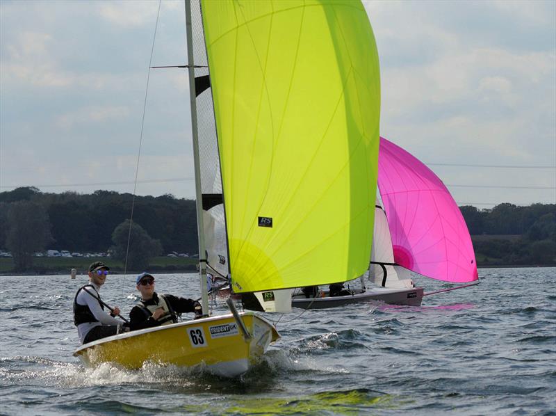 RS400 Inland Championship at Grafham day 2 photo copyright Graham Timms taken at Grafham Water Sailing Club and featuring the RS400 class