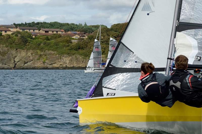 Stewart Brewing RS400 Scottish Championship at Dalgety Bay photo copyright Ian Baillie taken at Dalgety Bay Sailing Club and featuring the RS400 class