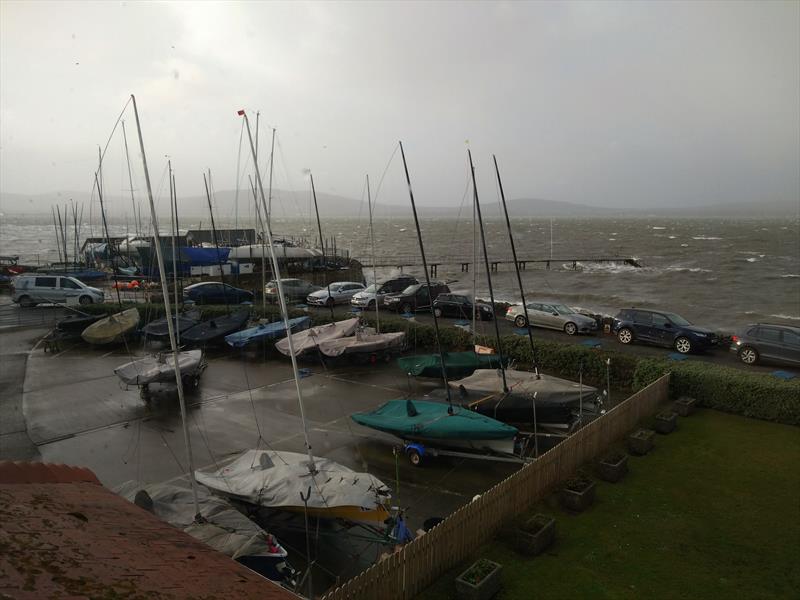 No sailing on Rockshore / Bosun Bobs RS400 Winter Series 2024 Week 8 - photo © Robert Hastings