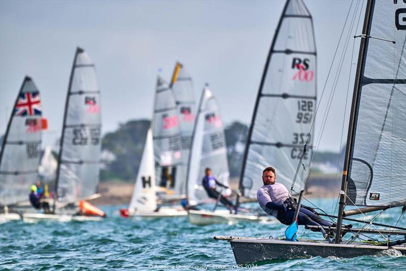 RS700 European Championship Day 2 photo copyright Antoine Dujoncquoy taken at Yacht Club de Carnac and featuring the RS700 class