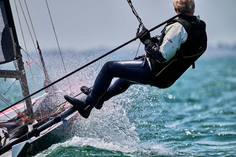 Roland Smith - RS700 European Championship Day 2 photo copyright Antoine Dujoncquoy taken at Yacht Club de Carnac and featuring the RS700 class