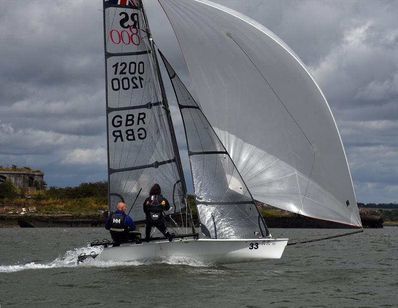 Medway Regatta Dinghy Event photo copyright Nick Champion / www.championmarinephotography.co.uk taken at Wilsonian Sailing Club and featuring the RS800 class