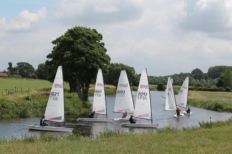 RS Aero river racing in Wiltshire photo copyright Bradford On Avon SC taken at Bradford On Avon Sailing Club and featuring the  class