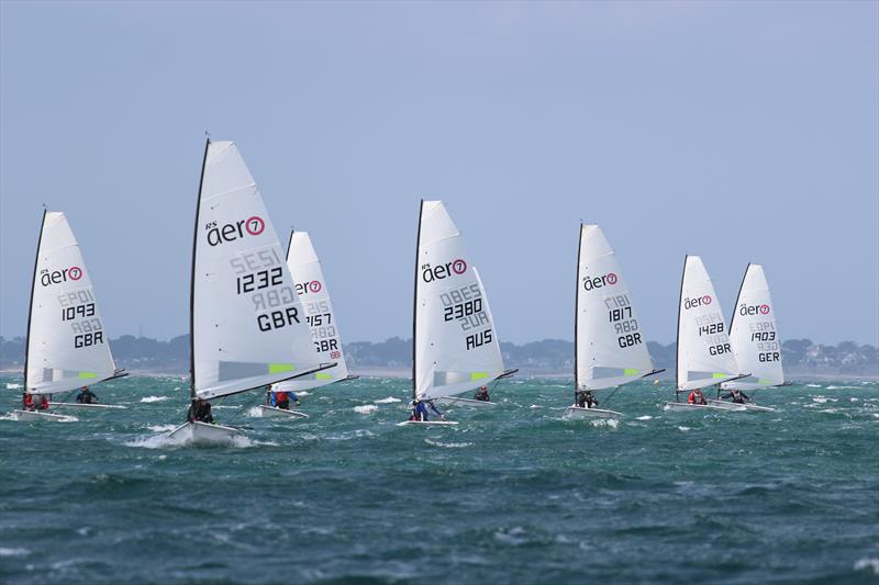 RS Aero Europeans at Carnac photo copyright Steve Greenwood taken at Yacht Club de Carnac and featuring the RS Aero 7 class