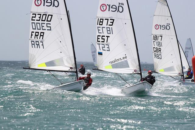 RS Aero Europeans at Carnac photo copyright Steve Greenwood taken at Yacht Club de Carnac and featuring the RS Aero 7 class