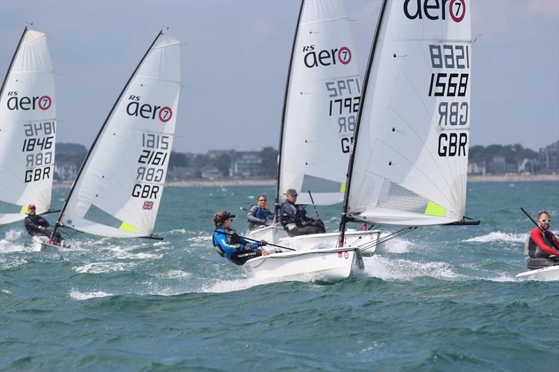 RS Aero Europeans at Carnac photo copyright Steve Greenwood taken at Yacht Club de Carnac and featuring the RS Aero 7 class