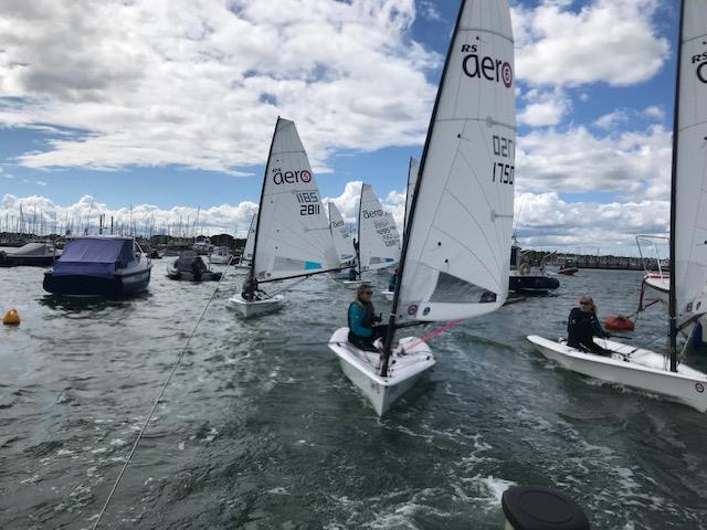 RS Aero UK Women's Championship at Lymington Town Sailing Club photo copyright Lymington Town SC taken at Lymington Town Sailing Club and featuring the RS Aero 5 class