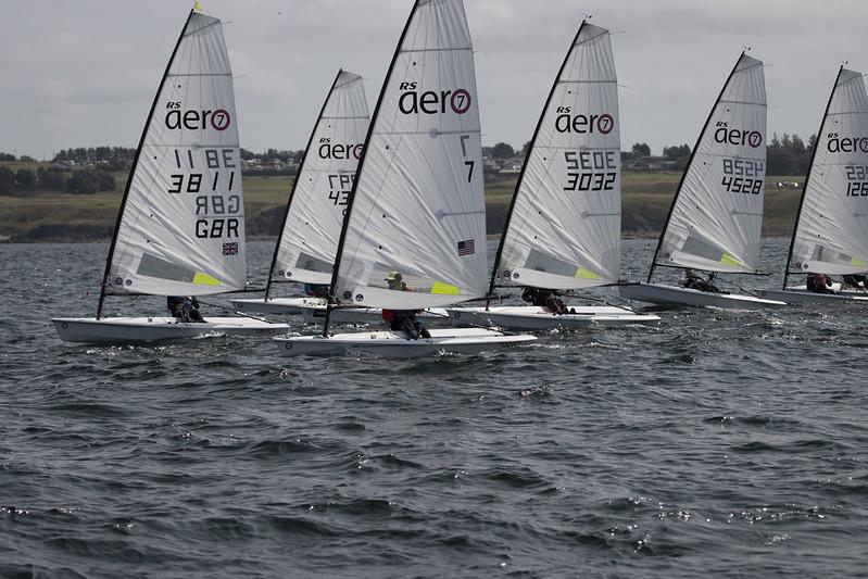 RS Aero 5 & 7 UK Nationals at East Lothian photo copyright Steve Fraser taken at East Lothian Yacht Club and featuring the RS Aero 7 class