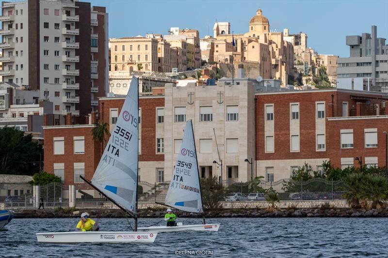 RS Aero Youth Team Race European Championships 2023 photo copyright Elena Giolai taken at Lega Navale Italiana Cagliari and featuring the RS Aero 5 class