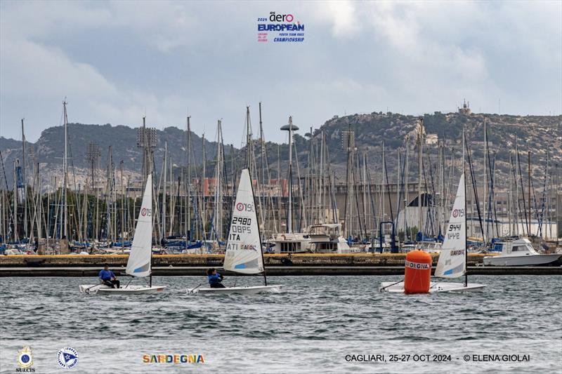 European Team Race Youth RS Aero Championships in Cagliari - Day 1 - photo © Elena Giolai