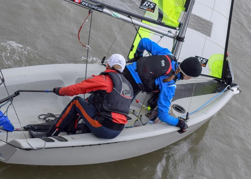 2019 Welsh Regional Championships photo copyright RYA Cymru-Wales taken at Mumbles Yacht Club and featuring the RS Feva class