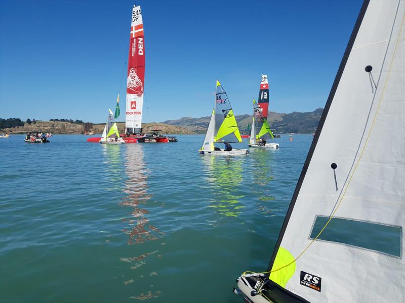 South Island RS Feva Championships - part of the Inspire RS Sailing program - ITM New Zealand Sail Grand Prix in Christchurch - photo © NZ RS Feva Assoc