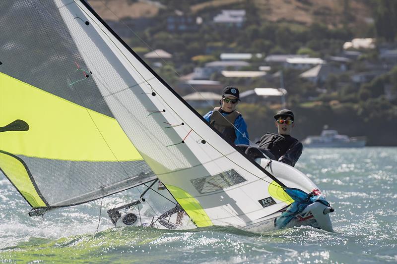 RS Fevas racing in the SailGP Inspire program - Lyttelton - March 22, 2024 - photo © Justin Mitchell