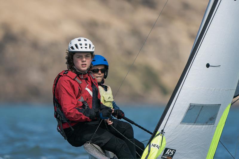 RS Fevas racing in the SailGP Inspire program - Lyttelton - March 23, 2024 - photo © Justin Mitchell