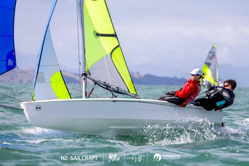 New Zealand RS Feva Nationals - Day 2 - April 14, 2024 -0 Maraetai Sailing Club - photo © Suellen Hurling