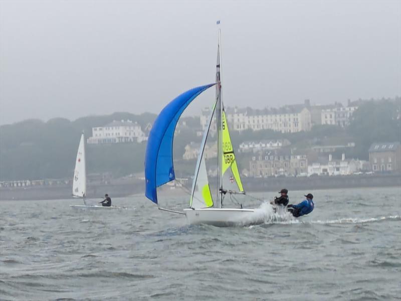 Full speed ahead for the Whitehead boys at NEYYSA Filey - photo © James Whitehead