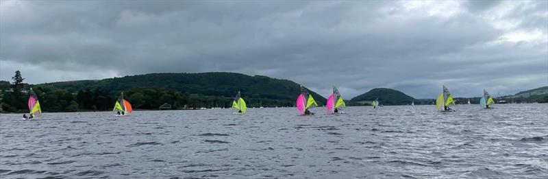 Rooster RS Feva Grand Prix 6 at Ullswater photo copyright Simon Greenhalgh taken at Ullswater Yacht Club and featuring the RS Feva class