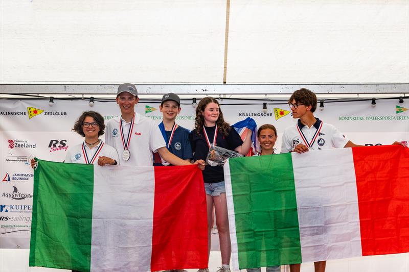 2024 RS Feva World Championships Mixed Category Winners - photo © Oli King Photography