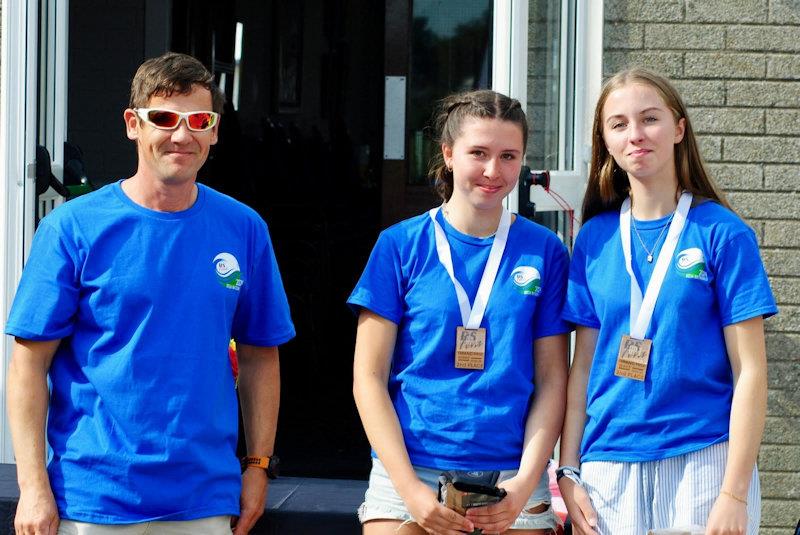 Emily and Annabel Ridout take second overall - RS Feva Grand Prix at Ballyholme photo copyright BYC taken at Ballyholme Yacht Club and featuring the RS Feva class