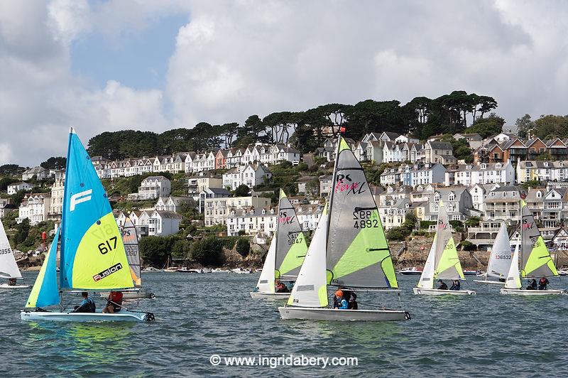 Fowey Royal Regatta 2024 photo copyright Ingrid Abery / www.ingridabery.com taken at Royal Fowey Yacht Club and featuring the RS Feva class