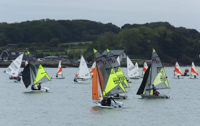 2024 IW Youth and Junior Championship Series at Gurnard photo copyright John Green taken at Gurnard Sailing Club and featuring the RS Feva class