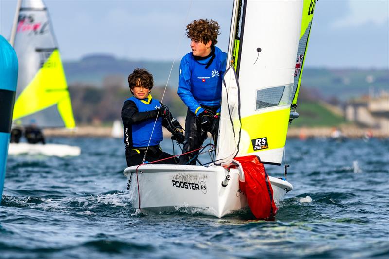 RS Feva GP3 and Winter Championships at Weymouth - photo © Oli King Photography