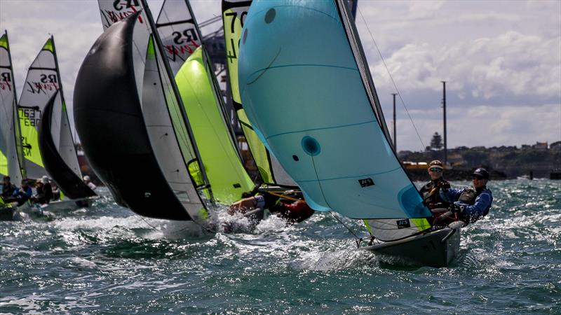 Practice racing - SailGP Inspire- RS Feva - Royal Akarana YC - Jan 16, 2025 - photo © Richard Gladwell/Sail-World.com/nz