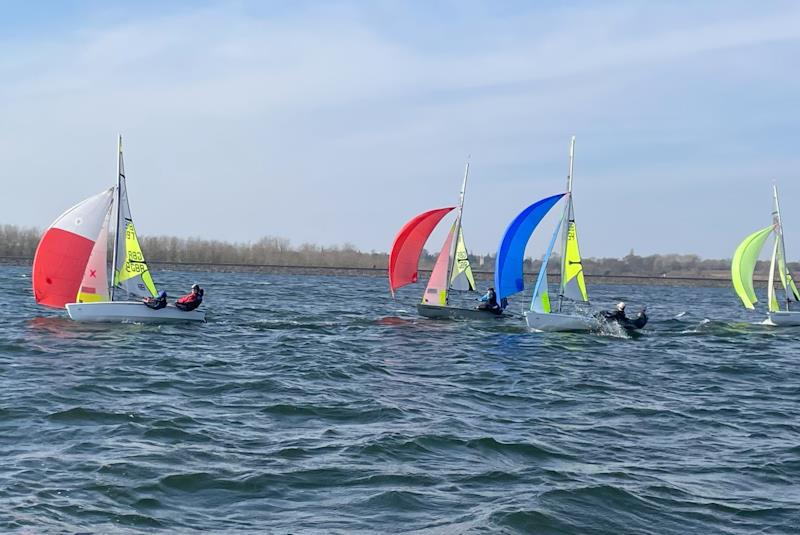 RS Feva Class National Open Training Coached Regatta at Draycote Water - photo © Duncan West