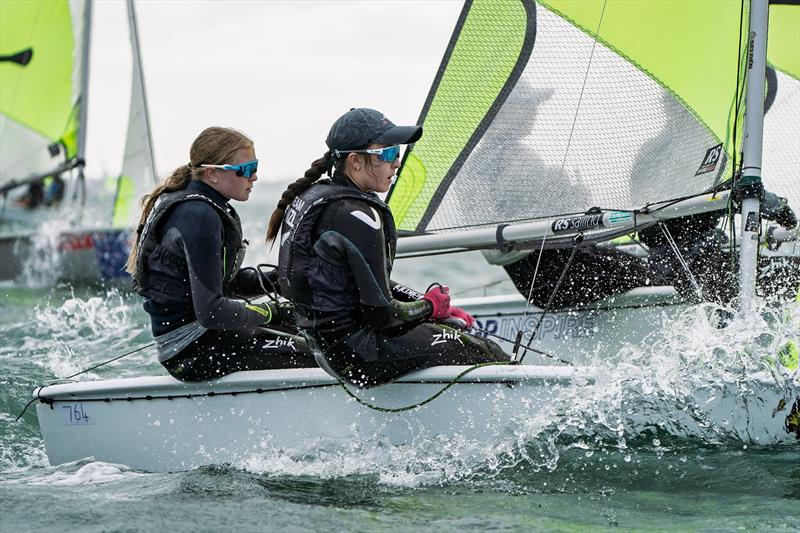 NZ Nationals - RS Feva - Murrays Bay - May 11-12, 2025 photo copyright Justin Mitchell www.justinmitchell.co.nz - Instagram: @jl_mitchell_ taken at Murrays Bay Sailing Club and featuring the RS Feva class