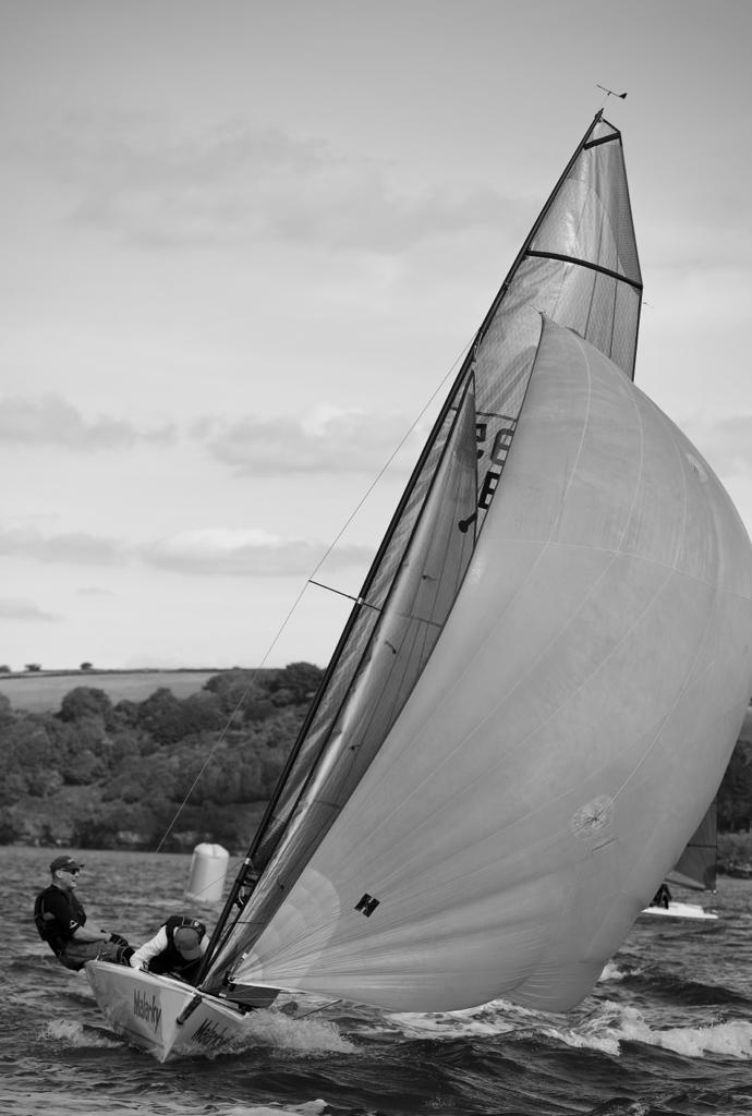 K6 National Championship at Mylor photo copyright Ari Peltoniemi taken at Mylor Yacht Club and featuring the K6 class