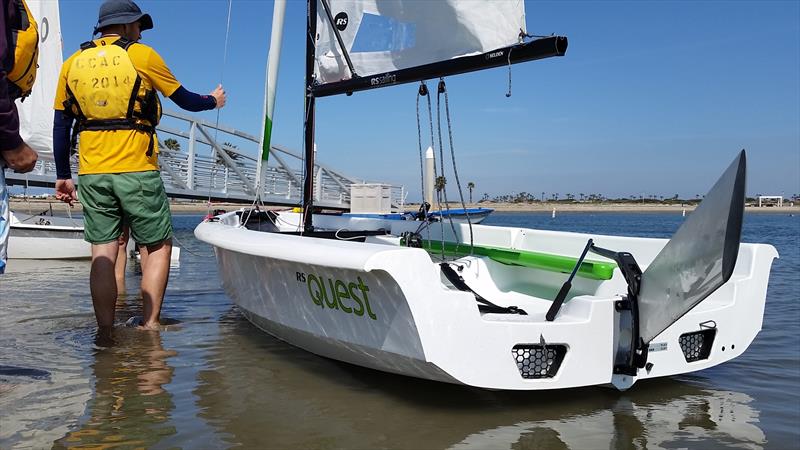 adults also enjoy the stable platform, the space, and the responsiveness of the RS Quest  photo copyright NZ Sailcraft taken at Wakatere Boating Club and featuring the RS Quest class