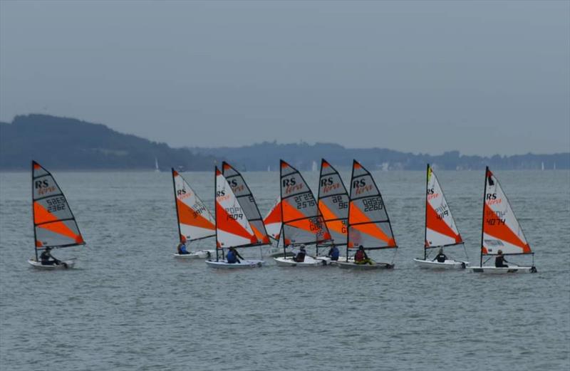 2024 IW Youth and Junior Championship Series at Gurnard photo copyright John Green taken at Gurnard Sailing Club and featuring the RS Tera class