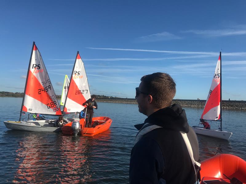 Regatta Fleet during the Rooster RS Tera End of Season Championships at Draycote Water photo copyright Marcus Collingbourne taken at Draycote Water Sailing Club and featuring the RS Tera class