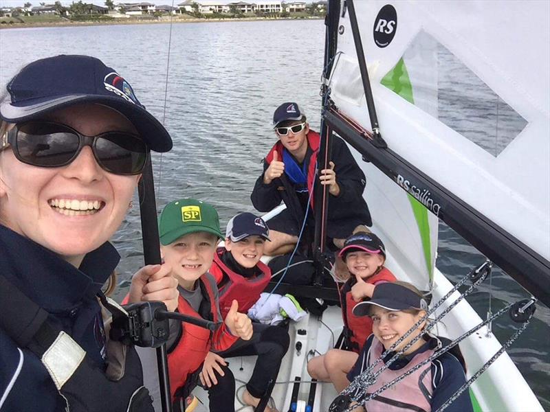 Southport Yacht Club opening launch of the Club's fourth facility, Oxenford Watersports Centre photo copyright Bronwen Hemmings taken at  and featuring the RS Venture class