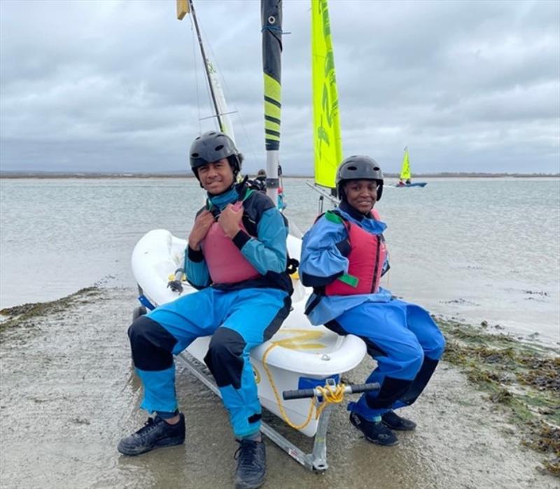 RNSA launches Youth Crew programme photo copyright Royal Naval Sailing Association taken at Royal Naval Sailing Association and featuring the RS Zest class