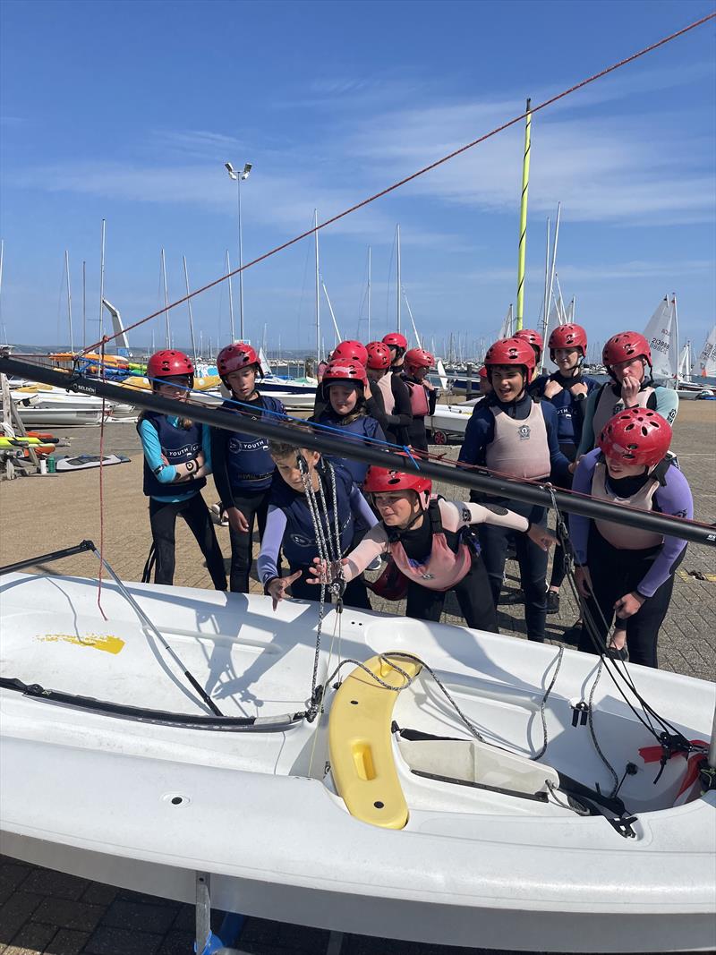 Celebrating the ASF and Greenwich Hospital Partnership  photo copyright Andrew Simpson Foundation taken at Andrew Simpson Sailing Centre and featuring the RS Zest class