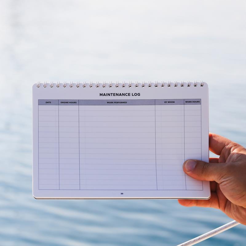 Multiple Engine Maintenance Logbook - Maintenance Log - photo © backstay.ink