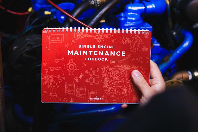Single Engine Maintenance Logbook - photo © backstay.ink