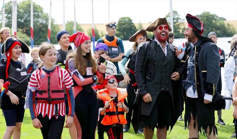 Pirates Volunteerng at a Sailing Club - photo © RYA