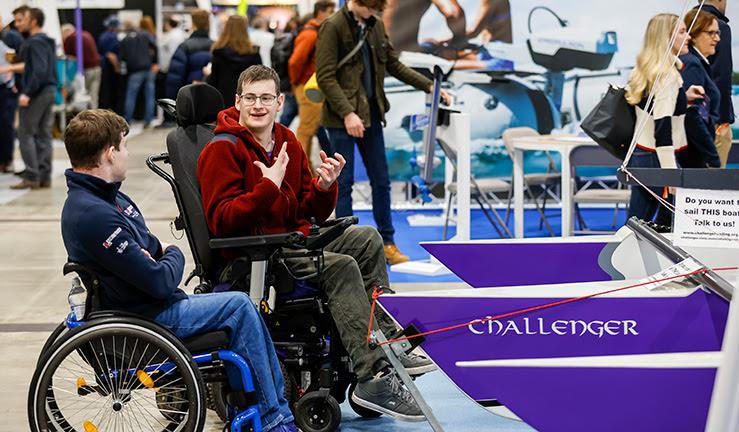 RYA Dinghy & Watersports Show - Para Sailing Hub - photo © RYA