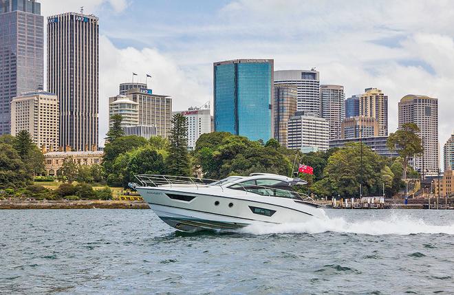 Get anywhere you want in minutes! - Beneteau GT40 &copy;  John Curnow
