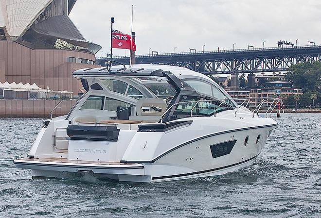 Like all good shapes, even at a standstill she still looks fast! - Beneteau GT40 &copy;  John Curnow