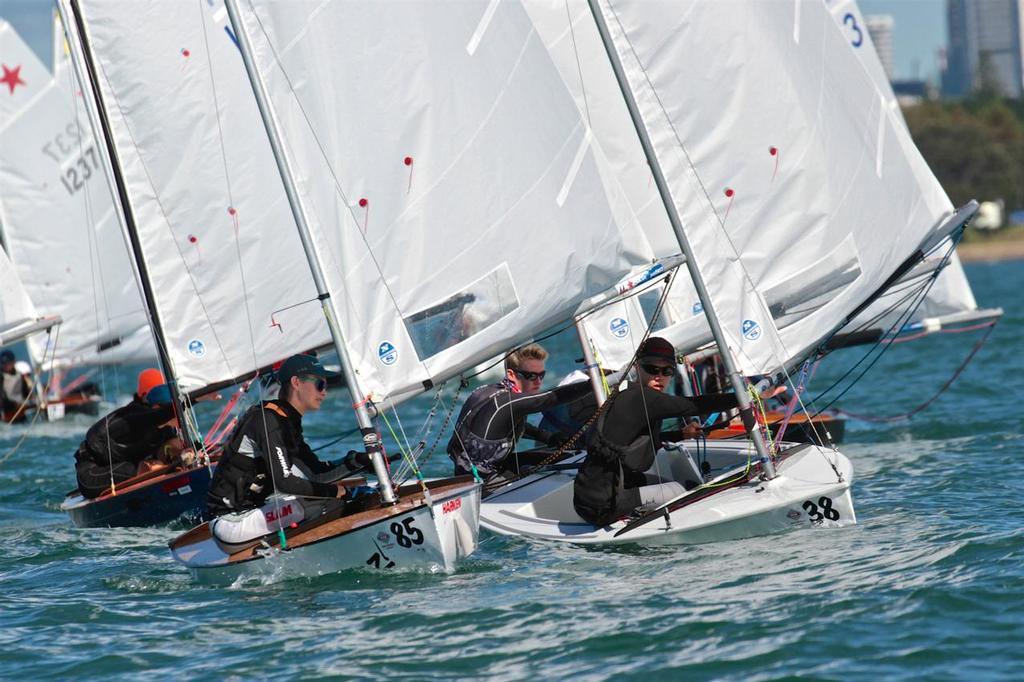 Starling National Championships - Final Day - Wakatere Boating Club. April 18, 2017 - photo © Richard Gladwell www.photosport.co.nz