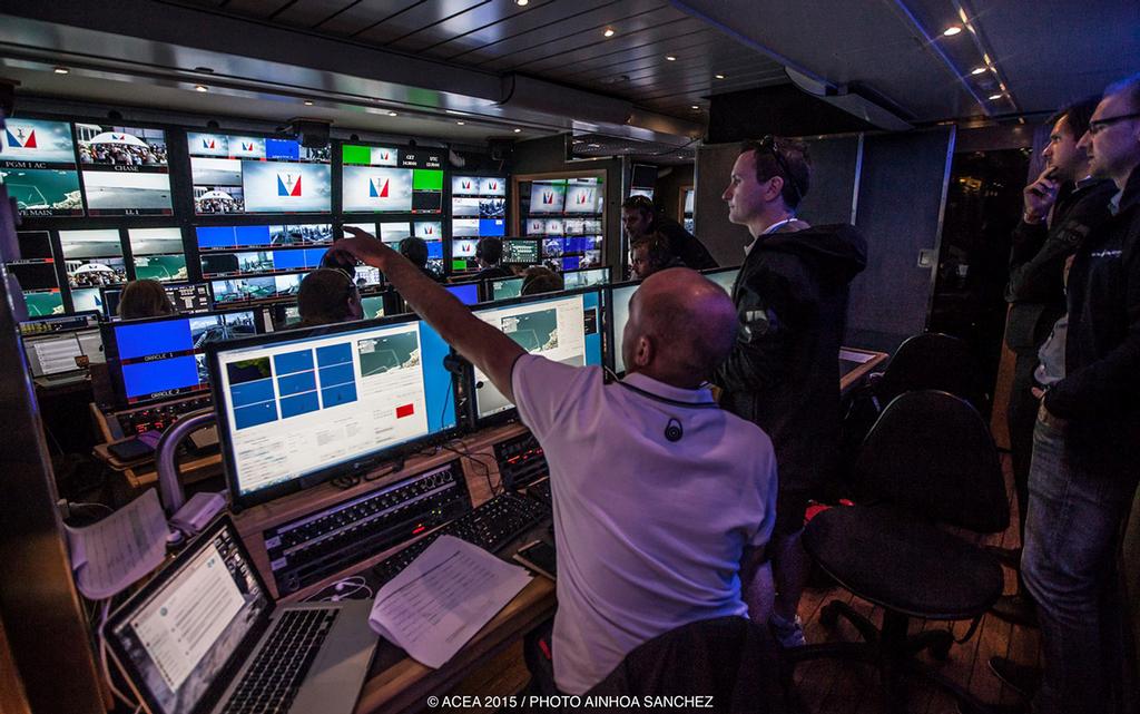 AC LiveLine – Emmy Award-Winning Graphics Package – Returns for NBC Sports Group’s 2017 America’s Cup Coverage photo copyright Ainhoa Sanchez taken at  and featuring the  class