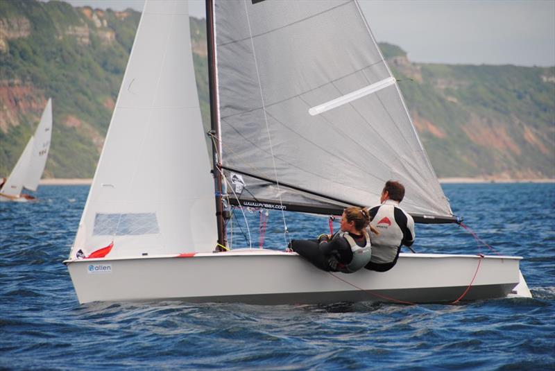 Scorpion Southern Championship at Sidmouth photo copyright Amy Forbes taken at Sidmouth Sailing Club and featuring the Scorpion class